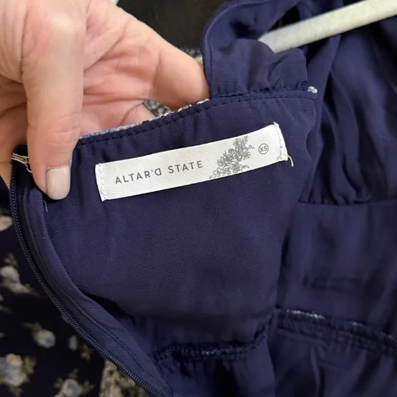 ALTAR’D STATE Floral Ruffle Maxi Dress - Picture 2 of 3